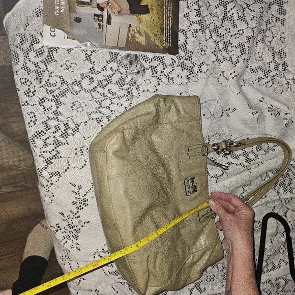 Coach Vintage Purse Cream - Picture 6 of 9